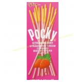 9ct Glico Pocky Sticks, Strawberry, 1.41 oz
