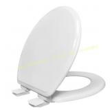 Mainstays Round Slow-Close Toilet Seat White