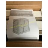Unbranded Stackable Storage Boxes w/ Wheels