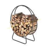24 in. Heavy-Duty Round Firewood Rack