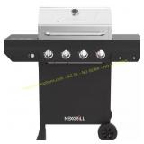 Nexgrill 4-Burner Propane Grill Black SS Lid