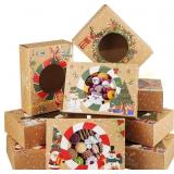 Zzrywuty Christmas Cookie Boxes 24PCS