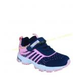 Size 11 Toozon Kid Comfort Sneakers, Navy Pink