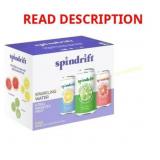 15ct Spindrift Sparkling Water Variety, 12 oz