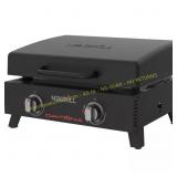 Daytona 2-Burner Flat Top Griddle Black