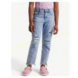 2ct Justice Girls Mini Mom Jeans, Sizes 8