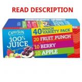Capri Sun 100% Juice Variety Pack