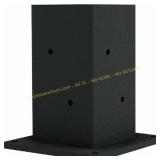 LINX 4 in. UniFit Black Post Base Bracket