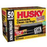 Husky 42 Gal Heavy-Duty Bags 50-Count