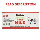 Kirkland Organic Whole Milk, 8 fl oz (17)