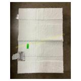 MOHAWK 24x36in. Bath Rug, White