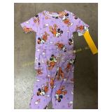 Size 5T Disney Minnie Mouse Halloween PJs