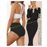 Buankoxy 5 Pack High Waisted Panties (Size 9)