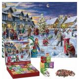 Advent Calendar 2023 Jigsaw Puzzle 24 Days
