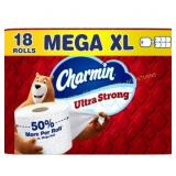 Charmin Ultra Strong Toilet Paper - 18 Rolls
