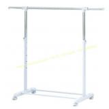 Mainstays Garment Rack Chrome/White