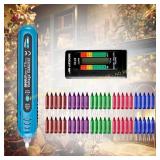 2ct allsun 12-600Vac Light Tester Kit, 50pcs Bulbs
