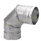 DuraVent PelletVent 3in. Multi-Fuel 90  Elbow