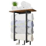 ELITEROO Wall-Mounted Towel Rack with Shelf