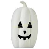 12 Inch Paper Mache Pumpkin Tabletop Decor
