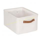 Mainstays Natural Canvas Storage Basket