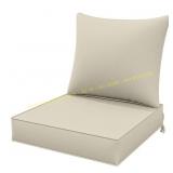 WNP 24 x 24 x 5 in. Outdoor Cushion Set Cream