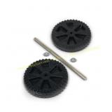 Replacement Wheel Kit for 96 Gallon Can
