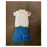 2ct Wrangler Boys Shark Set Size 7