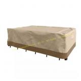 Pure Garden Beige Outdoor Table Cover