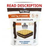 Rip Van Dark Chocolate Wafers - 24 Count