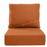 CushionGuard 24x24x6 Chair Cushion Orange