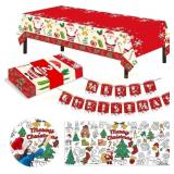 Christmas Tablecloth 60 102 Santa Decor