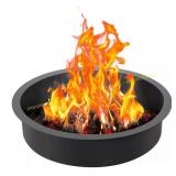 VEVOR Fire Pit Ring 40" Outer 36" Inner Steel Line