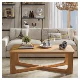 50-in. Natural Oak Coffee Table (Rectangular)