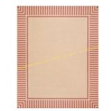 Paseo Kiano Sand/Red 5x7 Indoor/Outdoor Rug