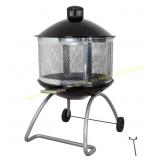 Living Accents 28in Porcelain Fire Pit