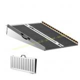 VEVOR Portable Wheelchair Ramp, 2 ft, 800 lb