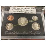 92 90% Silver Coins US Proof Set