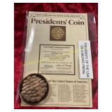 Presidents of the USA On A Bronze Medal