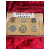 1963 US Silver Proof Set