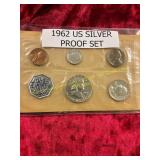 1962 US Silver Proof Set