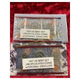 1997- 98 US Mint Sets UNC. Coins
