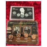 09 Lincoln Cent + 1943 Steel Cents