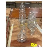 Lot of Assorted Glass Canisters