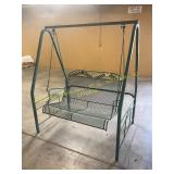 Wrought Iron Swing