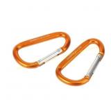 3ct Ozark Trail 2-pack D-Carabiners 6cm