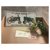 JD Tractor + License Plate