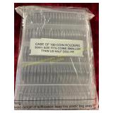 100ct 30mm Size Coin Holders