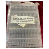 100ct 30mm Size Coin Holders