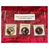 Elvis Colorized US Coins Historic Events